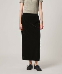 ＜Steven Alan＞天鵝絨直筒長裙