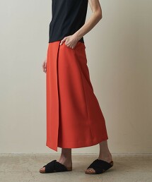 ＜Steven Alan＞BACK SATIN TIGHT SKIRT/裙子 日本製