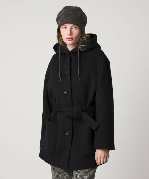 ＜Steven Alan＞刷毛連帽大衣 日本製