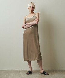 ＜Steven Alan＞VELOR CAMISOLE DRESS/洋裝日本製