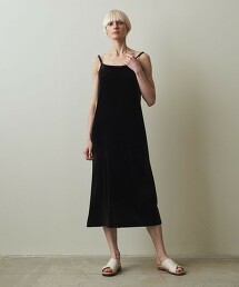 ＜Steven Alan＞VELOR CAMISOLE DRESS/洋裝日本製