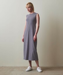 ＜Steven Alan＞棉橫條紋坦克背心洋裝 日本製