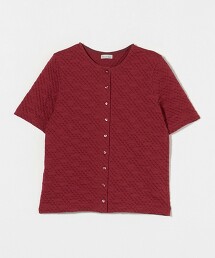 ＜Steven Alan＞縮絨針織短袖開襟衫 日本製