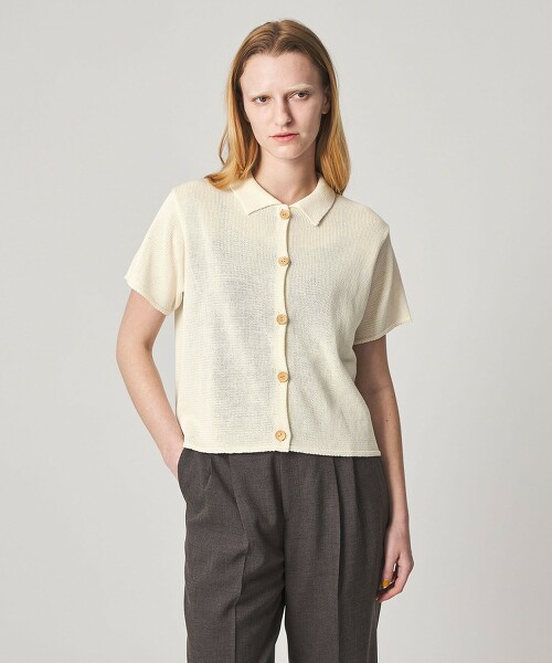 ＜Steven Alan＞棉質短袖開襟衫