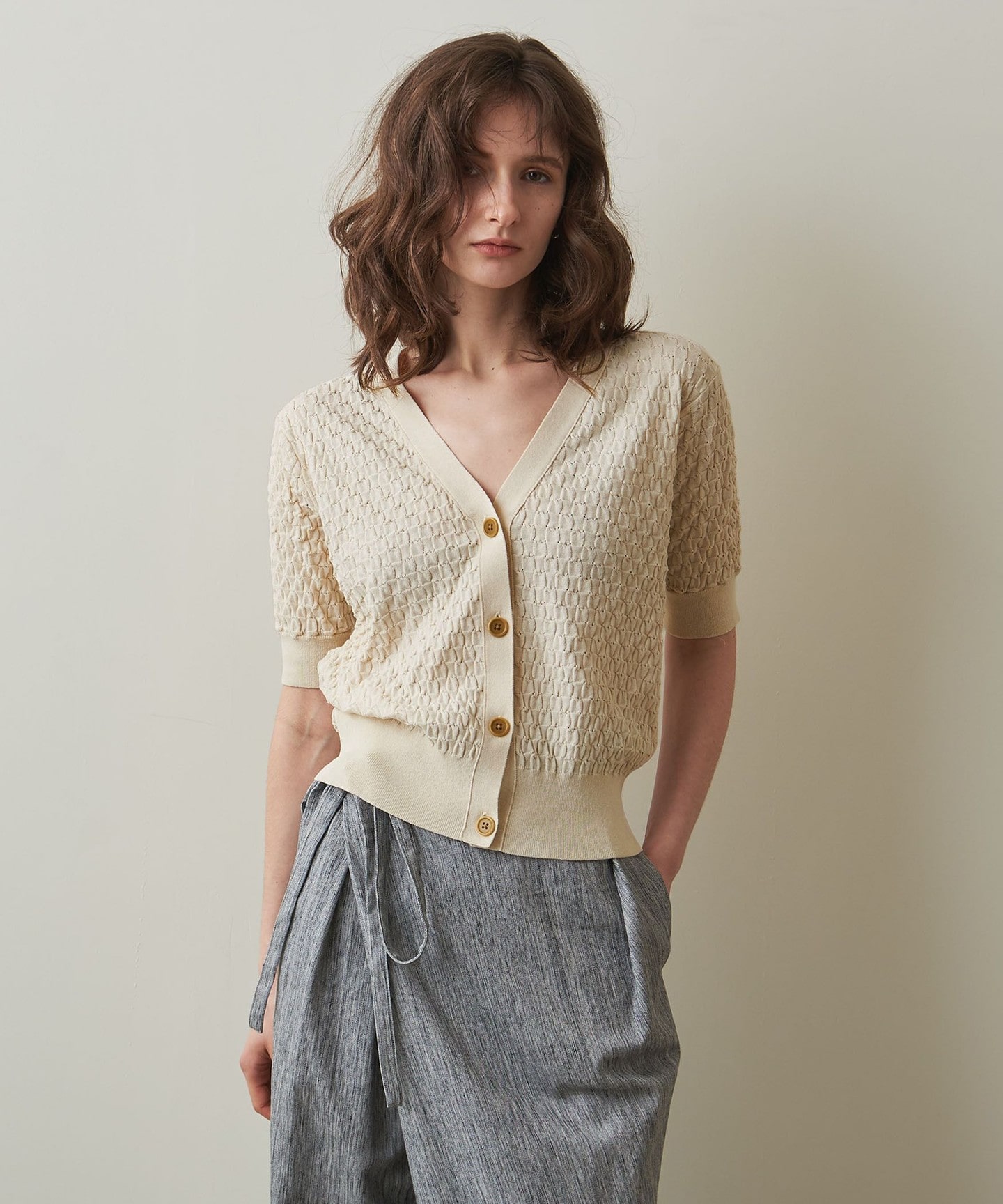 Steven Alan＞SQUARE CABLE CARDIGAN/開襟外套｜STEVEN ALAN｜UNITED