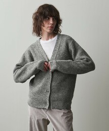 ＜Steven Alan＞Fluffy混色針織外套