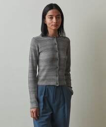 ＜Steven Alan＞SHADOW BORDER CARDIGAN/開襟外套