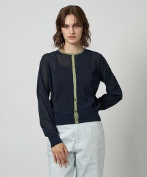 ＜Steven Alan＞滾邊開襟衫