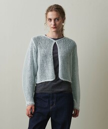 ＜Steven Alan＞混馬海毛針織開襟外套