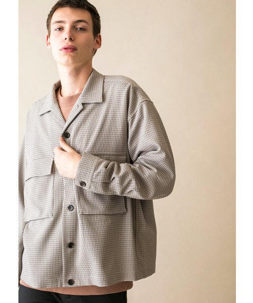 <monkey time> GUNCLUB CHECK CPO SHIRT/襯衫