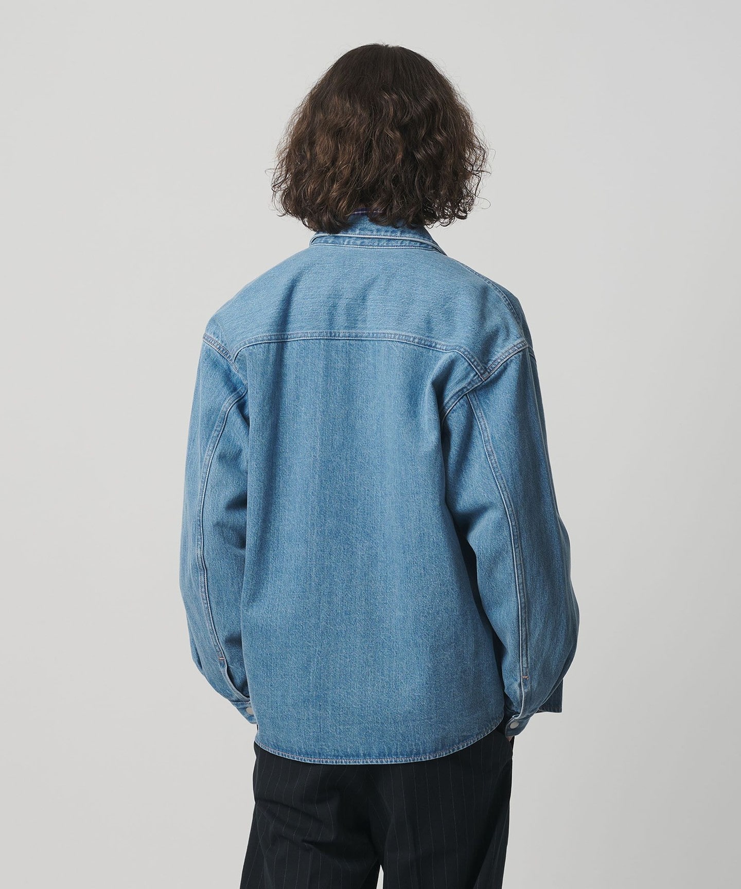 monkey time＞牛仔CPO襯衫｜monkey time｜UNITED ARROWS LTD. 官方購物網站