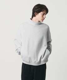 ＜monkey time＞毛圈布高領衛衣