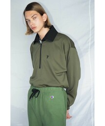 ＜DISCUS × monkey time＞ JERSEY HALF ZIP/運動服