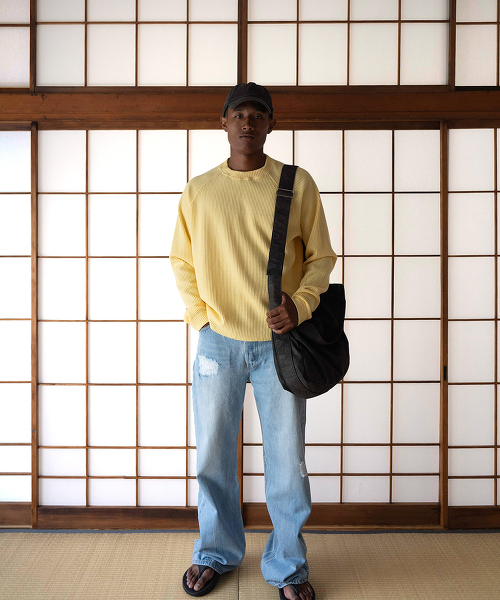 【預購】TW YANGI Raglan Sleeves Waffle Top