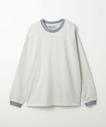 ＜VATANLOOP × monkey time＞ 有機橫條紋長袖T恤