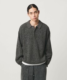 粗節紗羊毛尼龍雙面織POLO衫