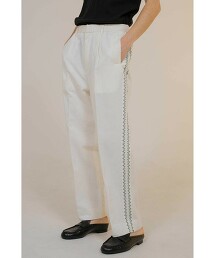 ＜monkey time＞ CL CHINO SIDE EMBROIDERY EASY PANTS/褲子