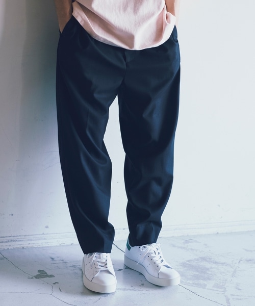 <monkey time> ∴ TW斜紋布單褶寬版EASY PANTS