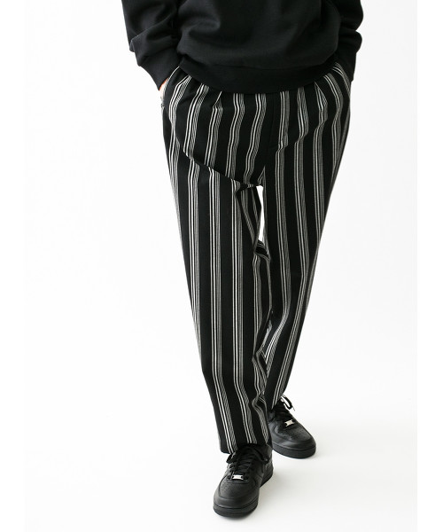 <monkey time> TW RANDOM STRIPE WIDE 1P PANTS/寬褲