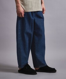 ＜monkey time＞ DENIM 1P WIDE PANTS/牛仔褲日本製