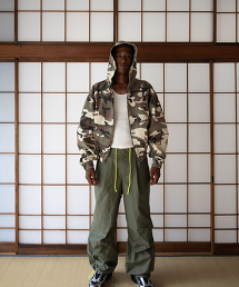 TW YANGI Coating Parachute Pants