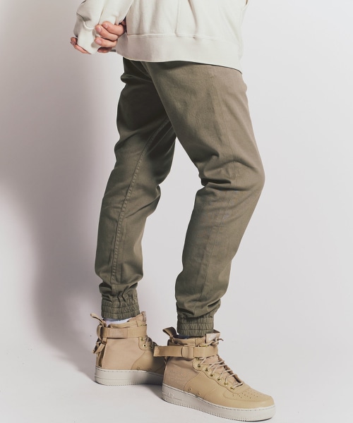 <monkey time> ST/TWILL SKINNY JOGGER/束口褲