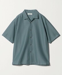 鳥眼拉舍爾開領襯衫