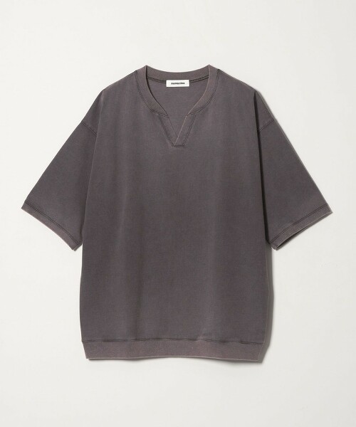 ＜monkey time＞後染圓領開襟領上衣