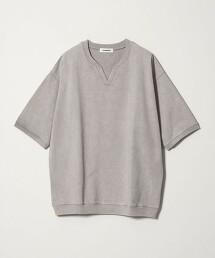 ＜monkey time＞後染圓領開襟領上衣