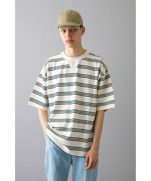<monkey time> PONTI BORDER TEE/橫條紋 T恤