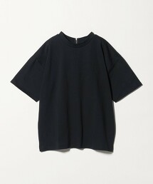 ＜monkey time＞羅馬布後拉鍊T恤