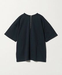 ＜monkey time＞羅馬布後拉鍊T恤