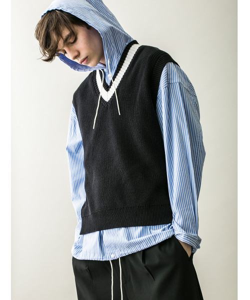 <monkey time> TC AZE TILDEN VEST/蒂兒登針織背心