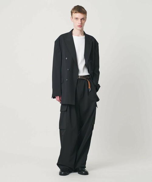 ＜monkey time＞RENU TRO系列 雙排釦西裝外套