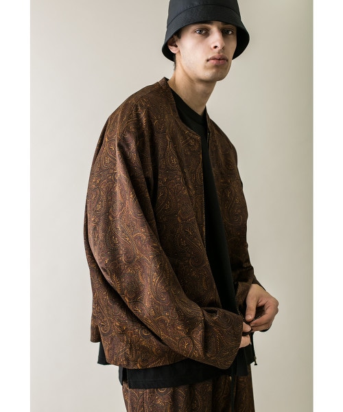 <monkey time> C/R PAISLEY BLOUSON/夾克