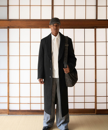 【預購】TW YANGI Loofah Collar Longline Coat
