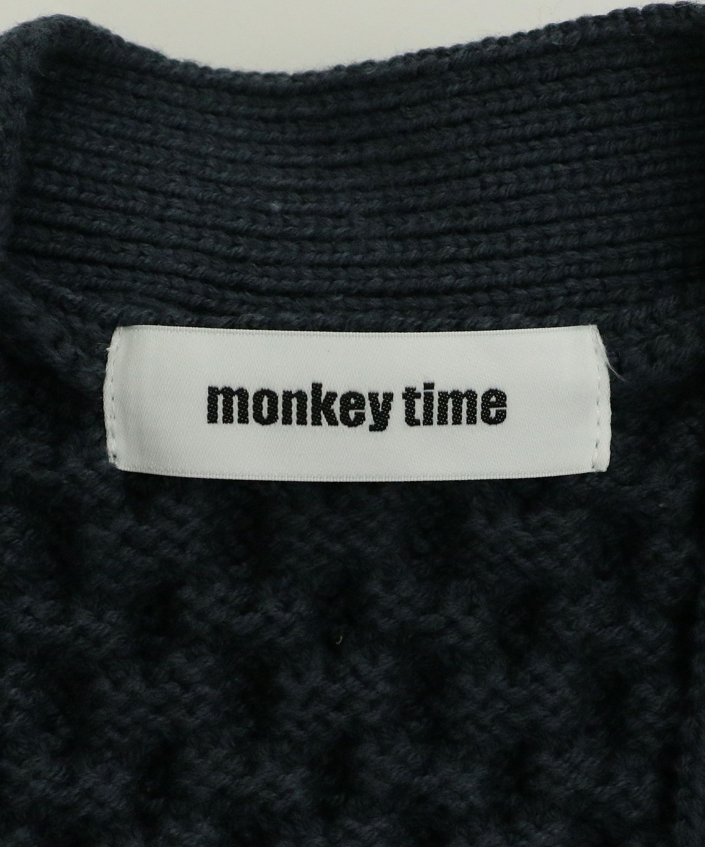 monkey time＞繩紋編織開襟外套｜monkey time｜UNITED ARROWS