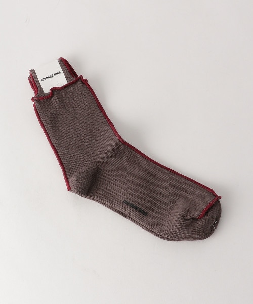 <monkey time> LOCK SAWING SOCKS/長襪