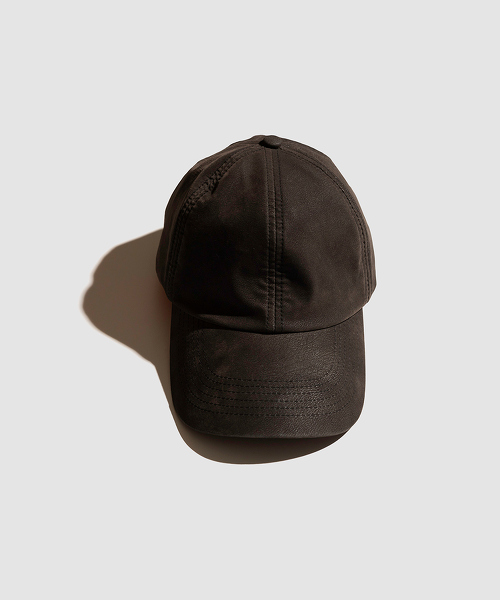 【預購】TW YANGI Vintage Washed Faux Leather Cap