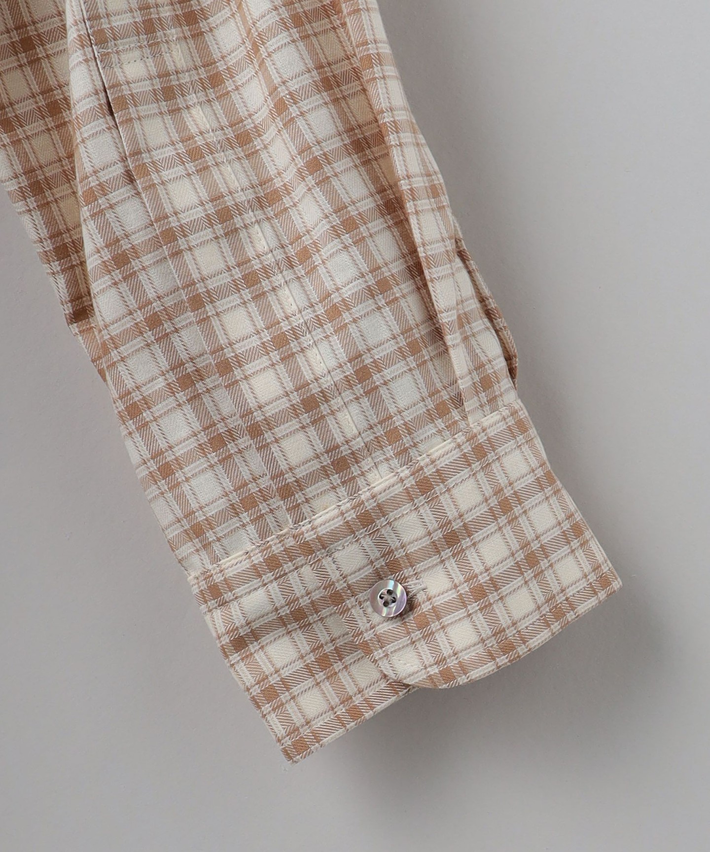 6(ROKU)＞COTTON CHECK REGULAR SHIRT/襯衫日本製造｜6｜UNITED ARROWS