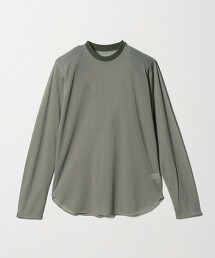 ＜6(ROKU)＞棉尼龍透膚墊肩上衣 日本製