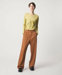 ＜6(ROKU)＞馬甲造型上衣 YELLOW 日本製