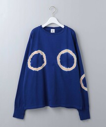 ＜6(ROKU)＞COTTON DYED LONG SLEEVE T-SHIRT/T襯衫 日本製