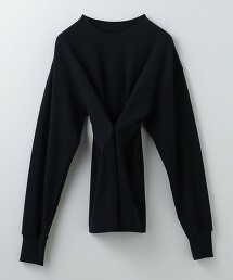 ＜6(ROKU)＞勾釦棉質長袖上衣 日本製