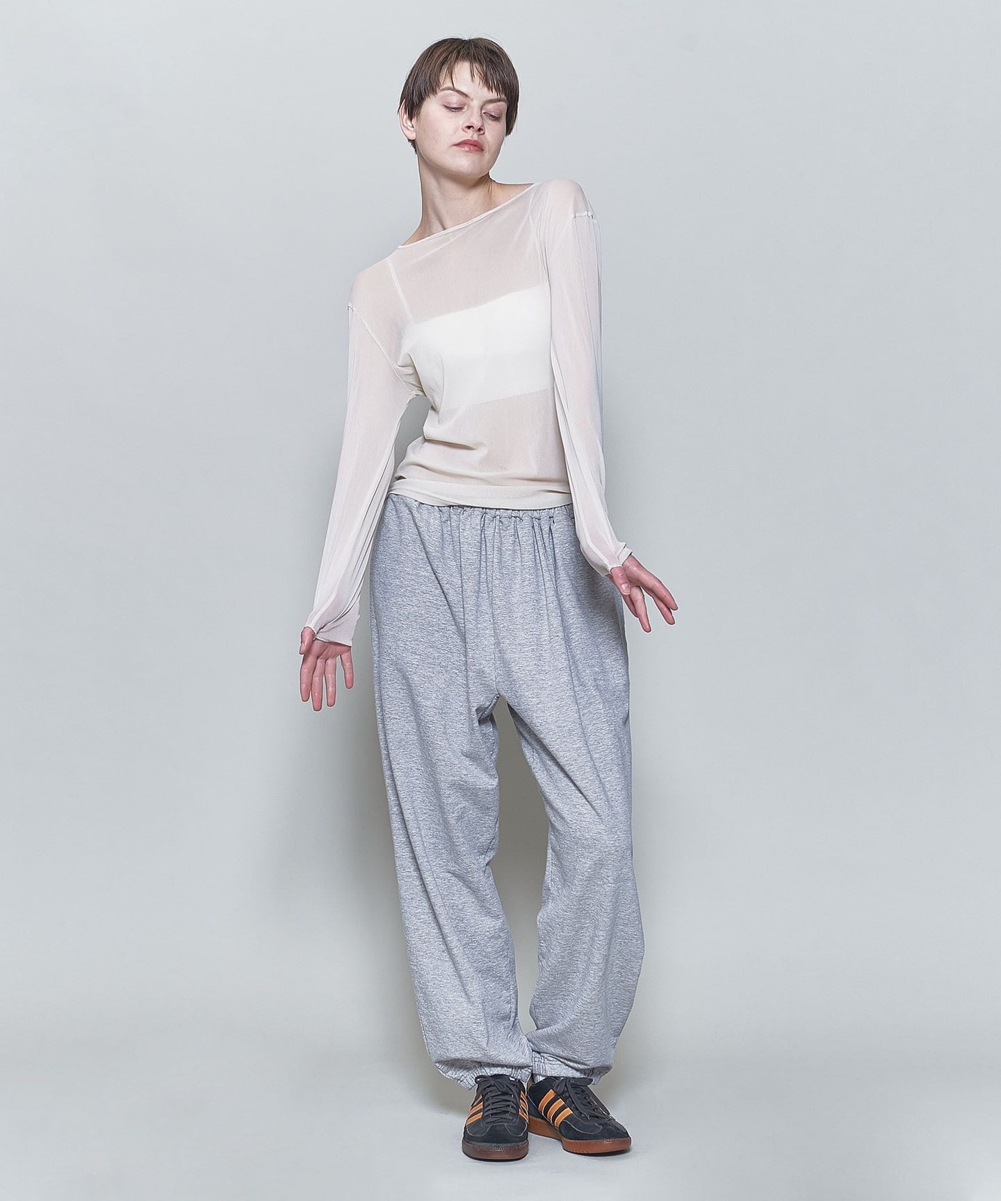 6(ROKU)＞NYLON TULLE PULLOVER 23SS/上衣日本製｜outlet BEAUTY