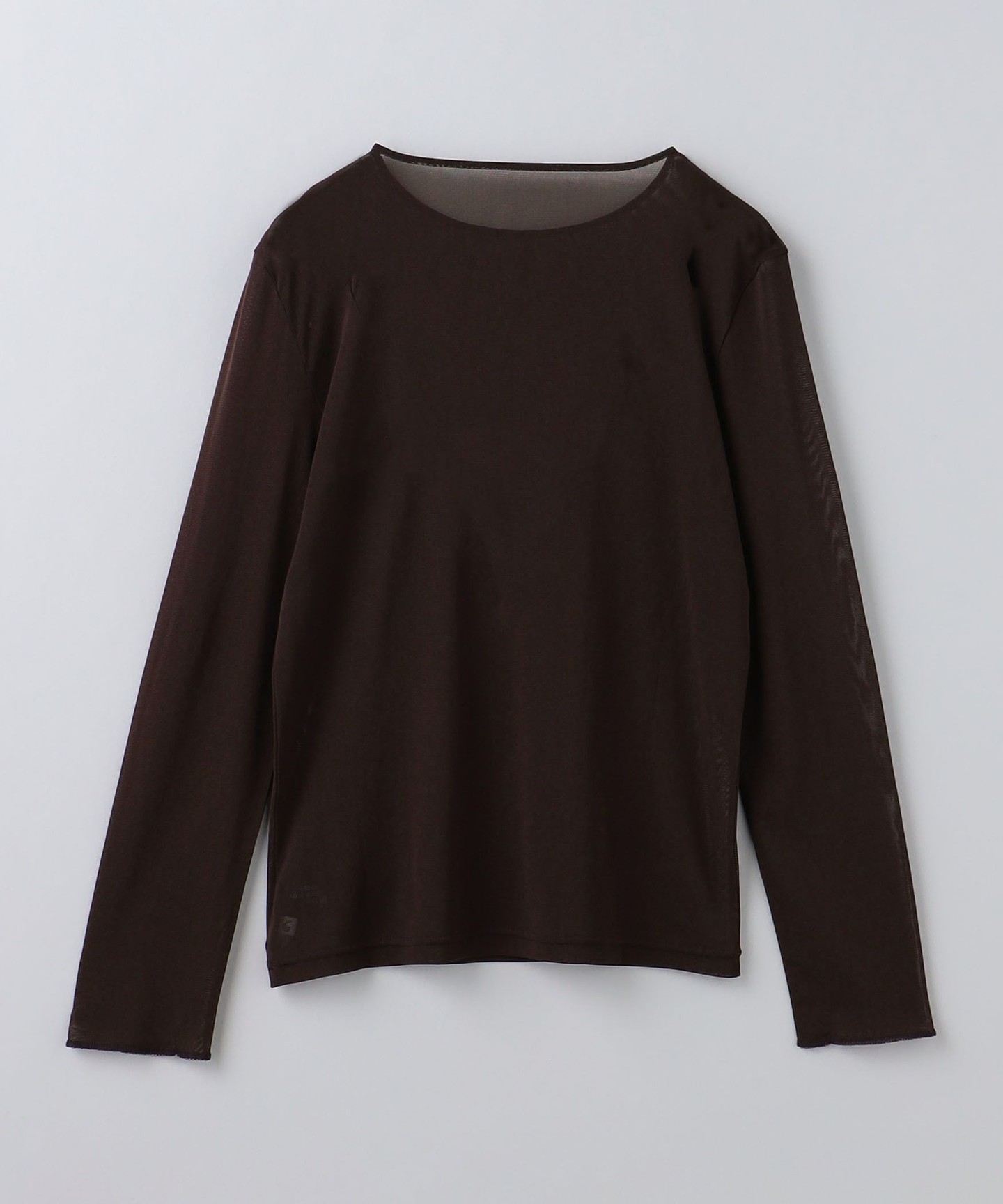 6(ROKU)> Nylon tulle pullover tops