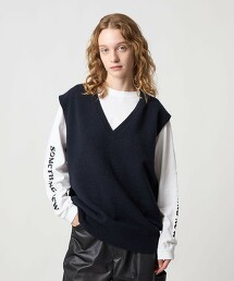 <6(ROKU)>SOMEHTING NEW 長袖T恤