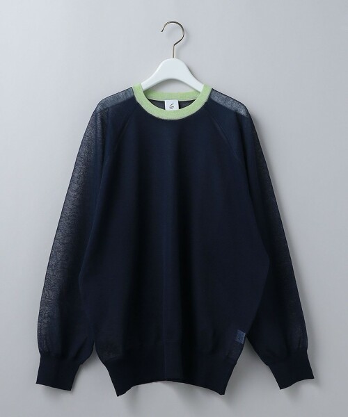 6(ROKU)＞NYLON TULLE TURTLE NECK 23SS/トップス-