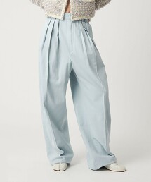 ＜6(ROKU)＞棉嫘縈打摺長褲 26SS 日本製