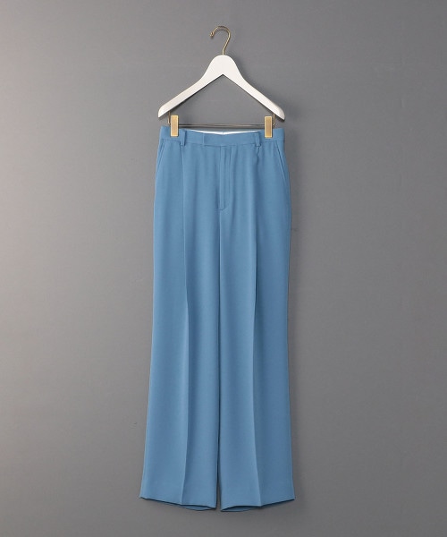 <6(ROKU)>GEORGETTE HIGH WAIST PANTS/長褲